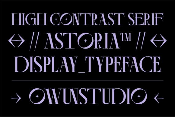 Ao Astoria: A Premium Display Font for Refined Web Design