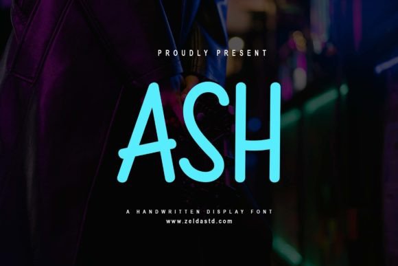Ash: A Futuristic Script Font for Modern Maker Brands