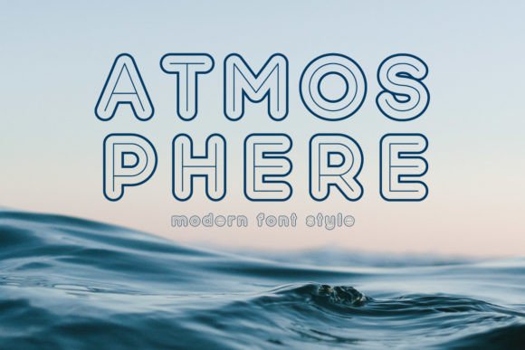 Atmosphere Font for Modern Business Branding