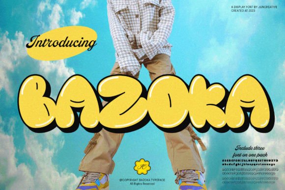Bazoka: The Bold Display Font for Urban Craft Brands
