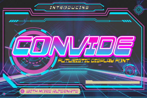 Convide: The Futuristic Typeface for Modern Branding