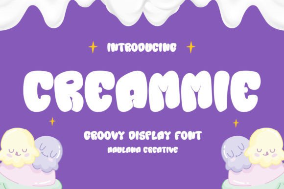 Creammie: The 70s Display Font for Modern Campaigns
