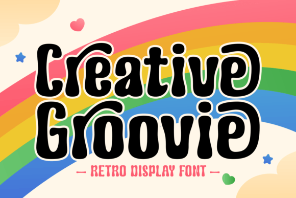 Creative Groovie: The Joyful Display Font for Vibrant Branding