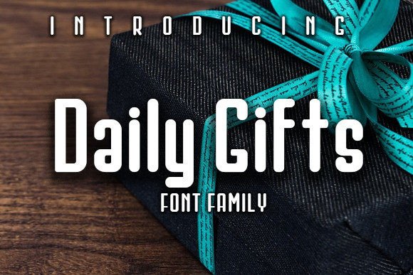 Daily Gifts: The Perfect Playful Font for Small Business Branding