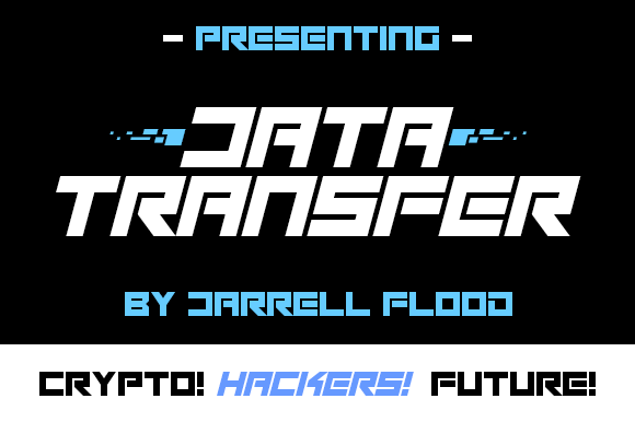 Data Transfer: The Futuristic Typeface for High-Impact Campaigns