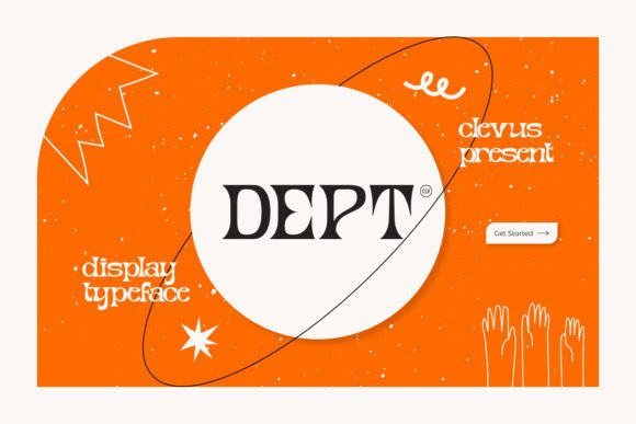 Dept: The Bold Display Font for Modern Web Design