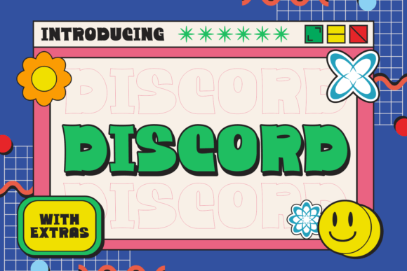 Discord: A Vintage Display Font for Bold Web Design