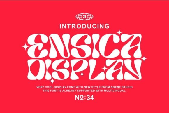 Ensica: A Modern Typeface for High-Impact Campaigns