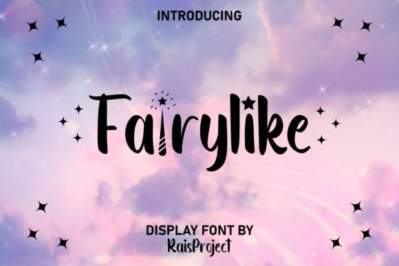 Fairylike: The Playful Display Typeface for Storybook Campaigns