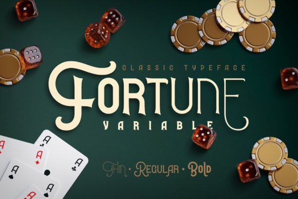 Fortune Variable: The Vintage Display Typeface for Scroll-Stopping Campaigns