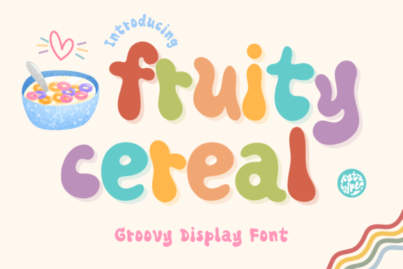 Fruity Cereal: The Bold Display Font for Scroll-Stopping Visuals