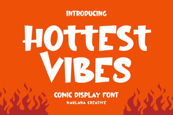 Hottest Vibes: The Bold Typeface for Modern Editorial Design