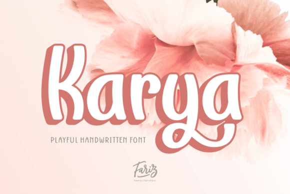 Karya: The Playful Display Font for Scroll-Stopping Campaigns