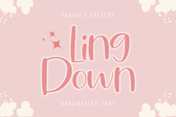Ling Down: A Sweet Display Font for Modern Digital Branding