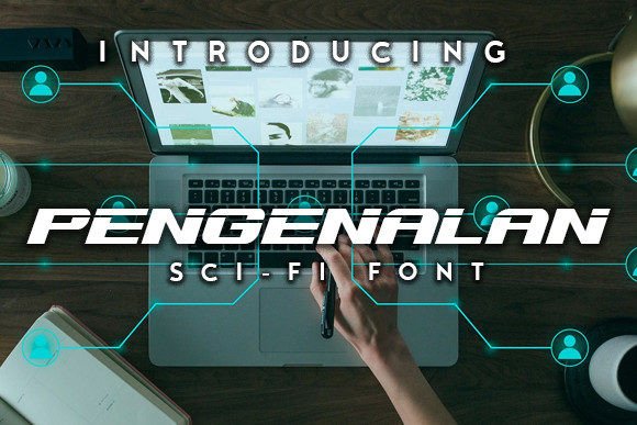Pengenalan Typeface for Futuristic Digital Branding