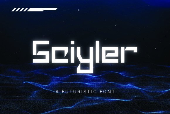 Sciyler: The Futuristic Display Font for Modern Web Design