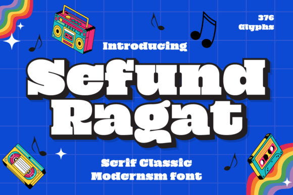 Sefund Ragat: A Bold Serif Display Font for Editorial Design