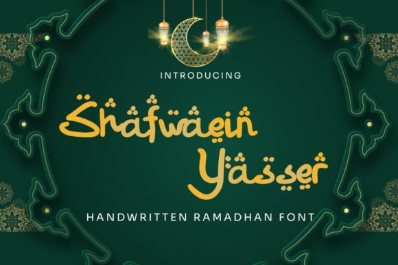 Shafwaein Yasser: A Bold Arabic Display Font for Modern Design