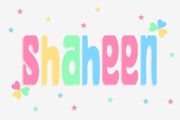Shaheen: A Premium Display Font for Modern Editorial Design
