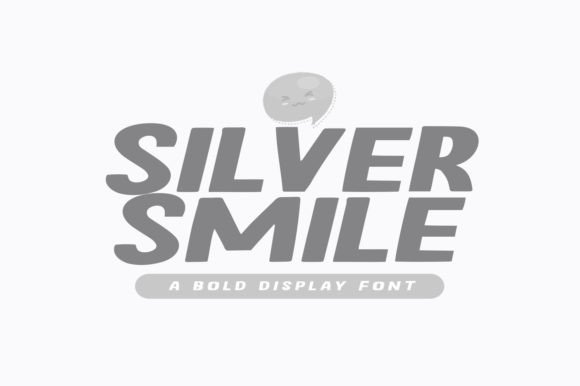 Silver Smile: The Playful Display Font for Creative Makers