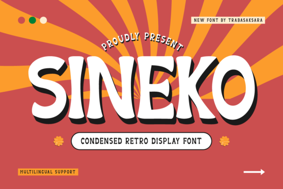 Sineko: The Premium Display Font for Scroll-Stopping Visuals