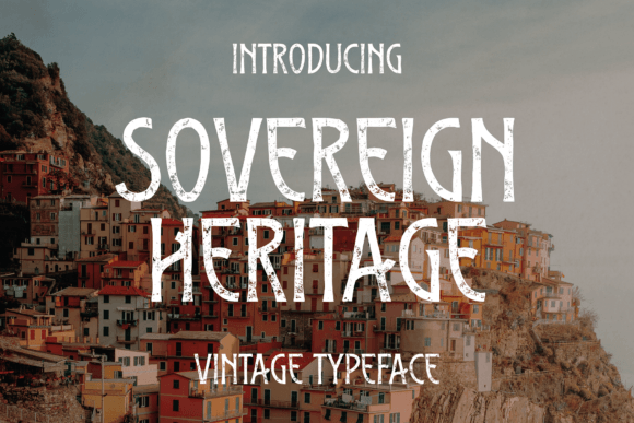 Sovereign Heritage: A Vintage Display Typeface for Timeless Branding