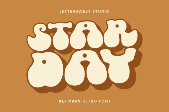 Starday: The Retro Display Font for Creative Makers