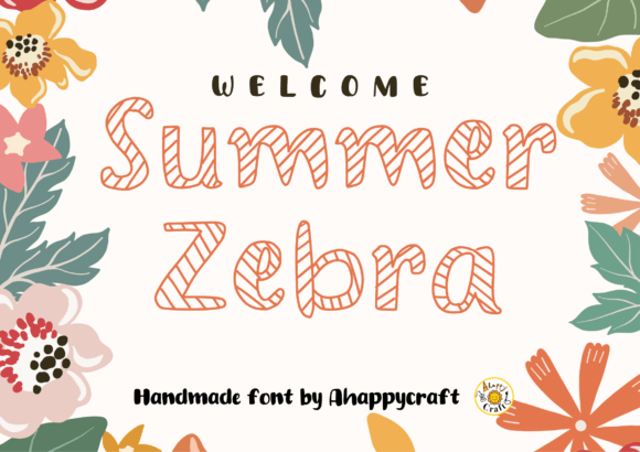 Summer Zebra: A Fresh Display Font for Modern Web Design