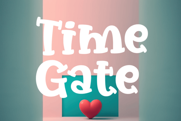 Time Gate: A Whimsical Display Font for Creative Brands