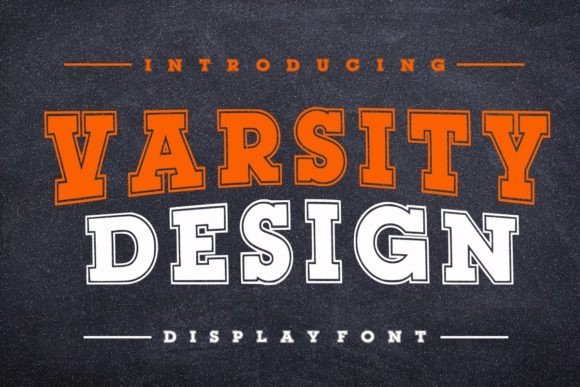 Varsity Design: The Bold Typeface for Holiday Branding