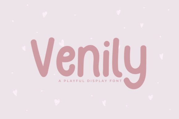 Venily: A Fresh Display Font for Editorial Design