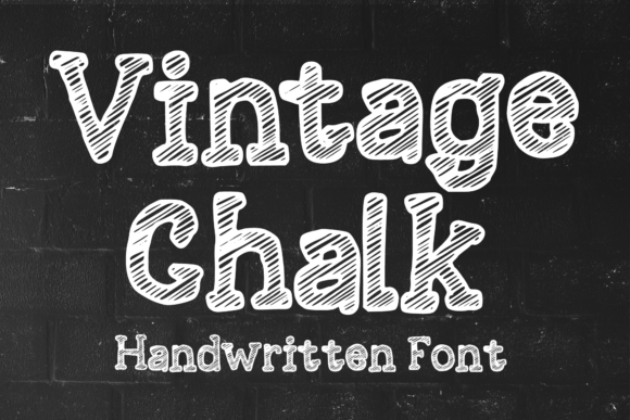 Vintage Chalk: The Ultimate Retro Display Font